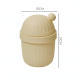 Plastic Trash Can With Lid